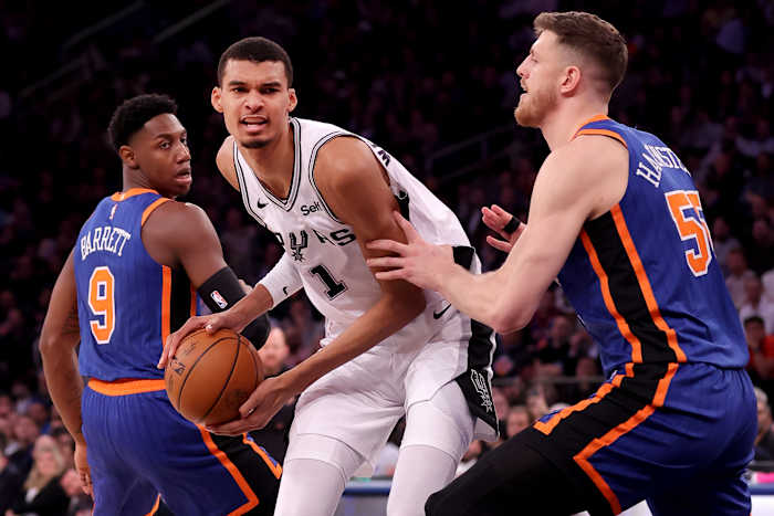 Victor Wembanyama has not score 15 points in either of the Spurs' last two games.